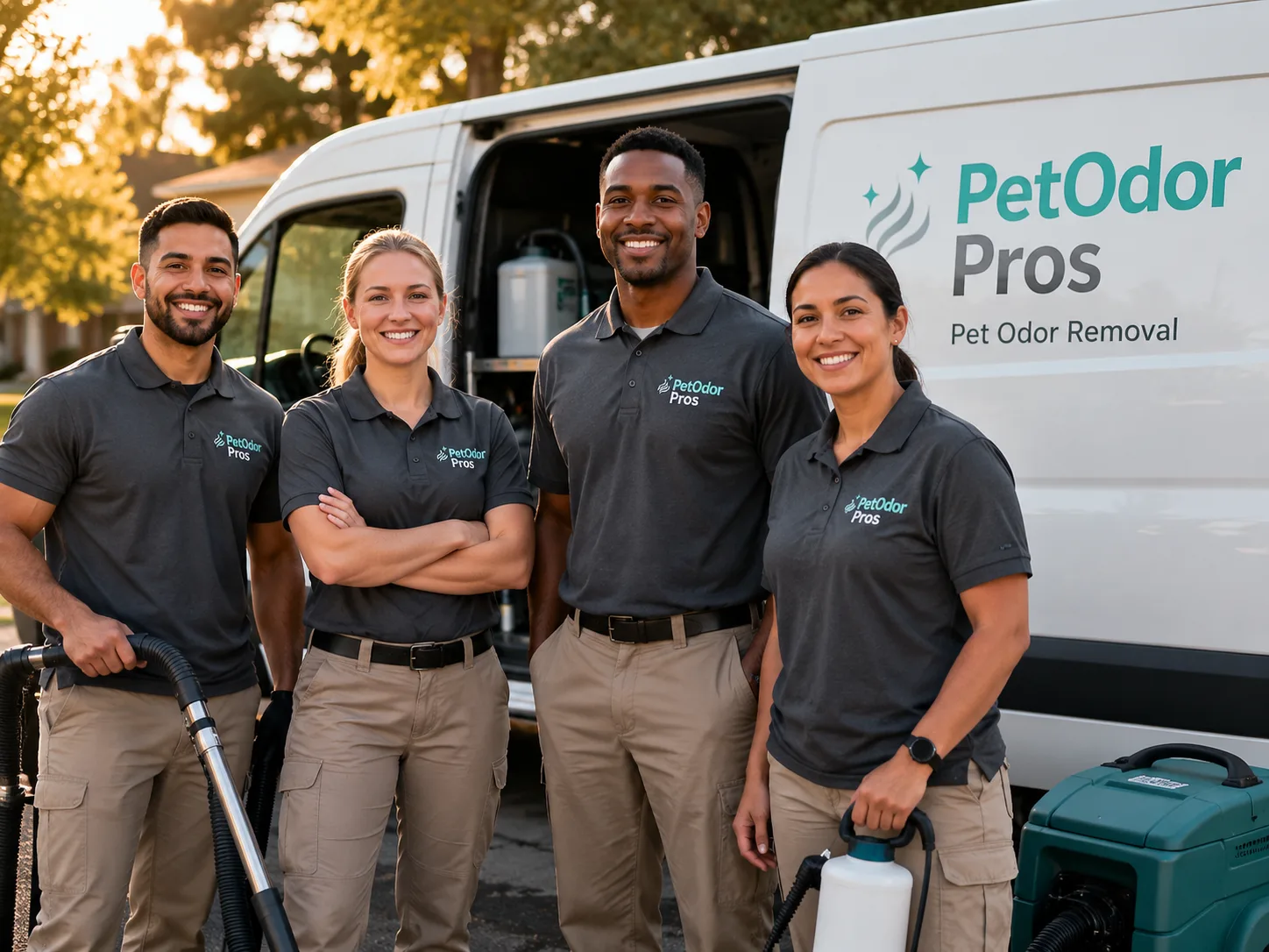 Pet Odor Removal team serving Pescadero, CA